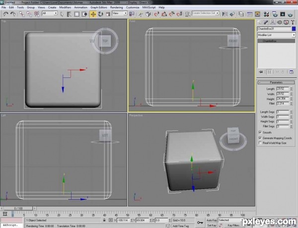 Creation of Blocking PXL: Step 1